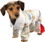 Rubie's Elvis Pet Jumpsuit, zoals afgebeeld, X-Large