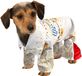 Rubie's Elvis Pet Jumpsuit, zoals afgebeeld, X-Large