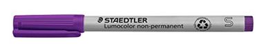 Staedtler Lumocolor 311-6 universele stift, ultradun, niet permanent, violet, 10 stuks