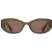 Ace & Tate Xena Jurassic Sun Zonnebril Unisex Bruin Maat M