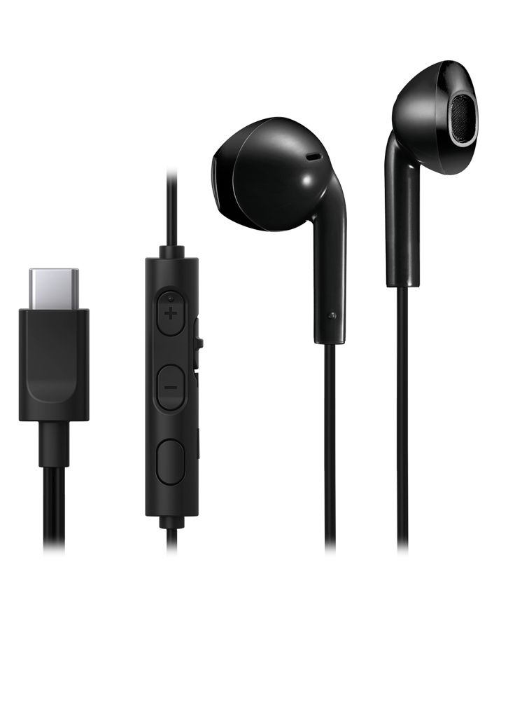 JVC HA-FR17UC In-Ear USB-C Headset - Black