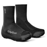 GripGrab Arctic 2 Waterproof Strenge Winter Gravel Wielren Overschoenen Waterdicht met Fleecevoering - Zwart - Unisex