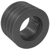 cyclingcolors 1 x riemschijf met boring taperlock voor V-riem 4 groef B SPB buitendiameter 167 mm stapdiameter 160 mm gietijzeren landbouwmachines bouw