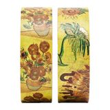 Ruban Paperblanks Van Gogh, Sunflowers Washi Tape, the Van Gogh Museum Collection by Paperblanks (Washi Tape Mixed Pack)