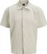 JACK&JONES JCOINTERLUDE PLISSE SHIRT SS Homme Chemise Manches Courtes L Polyester Moonbeam