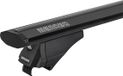 Menabo Leopard Black XL | Coffre de toit pour Kia - Sportage (SL) 2010-2013 - Aluminium - Longueur 135 cm - Capacité de charge 75 kg - Ensemble de 2