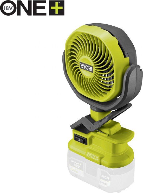 Ryobi RCF18-0 One+ 18V Accu Klemventilator Body