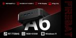 StarTech Beelink Mini-PC - A6 - AMD Ryzen 7 7735HS - 16 GB LPDDR5 - 512 GB SSD - Radeon 680M - Windows 11 Pro