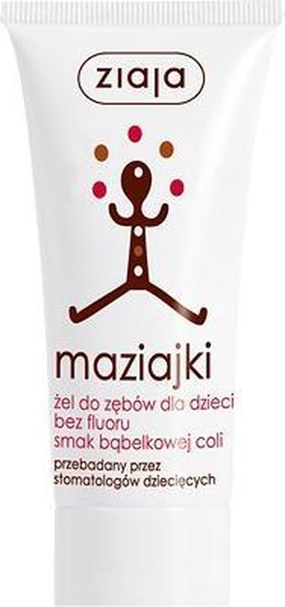 Ziaja - MAZIAJKI TOOTHGEL BUBBLE COLA voor kinderen - 50ml