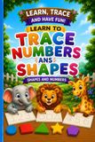 Learn to Trace: Numbers & Shapes: Learn, Trace & Have Fun