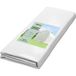 Serre 4 x 2 m, film de jardin imperméable avec porte, 8 fenêtres, protection UV, polyéthylène indéchirable, blanc
