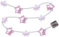 Arditex Guirlande Lumineuse Licorne Blanc chaud 10 Leds 165 Cm Blanc/rose
