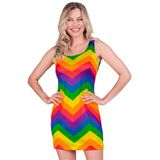 Widmann Regenboog Jurk Vrouw L Multicolor