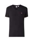 Levi's T-shirt met V-hals en logoborduring - 5400816655510