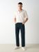 Next - Heren - N.Premium zacht aanvoelende slim-fit broek met 5 zakken - Blauw