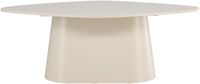Hioshop Diamond eetkamertafel 110x210cm beige