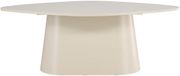 Hioshop Diamond eetkamertafel 110x210cm beige