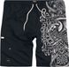 Black Premium by EMP Zwarte Zwemshort met Ravenprint in Keltische Stijl - Heren - XXL