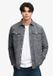 Superdry Herringbone Workwear Shirt Relaxed Fit Heren Lange Mouwen Katoen S Eclipse Navy Slub