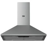 Beko HCP61310I Muurmontage Afzuigkap - Roestvrijstaal - 386 m³/uur - E