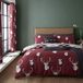 MUNRO STAG CHECK RED SET HOES 200X200+2(50X80)