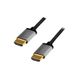 LogiLink Câble de connexion HDMI AV 1 m Noir-gris