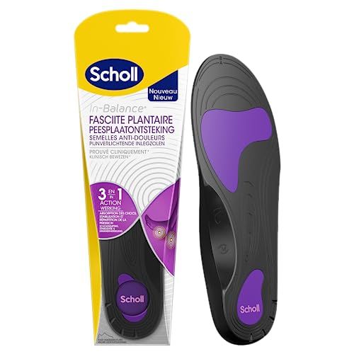 Scholl In Balance Pijnverlichtende Inlegzolen Peesplaatontsteking - Maat 43-45 - 1 Paar