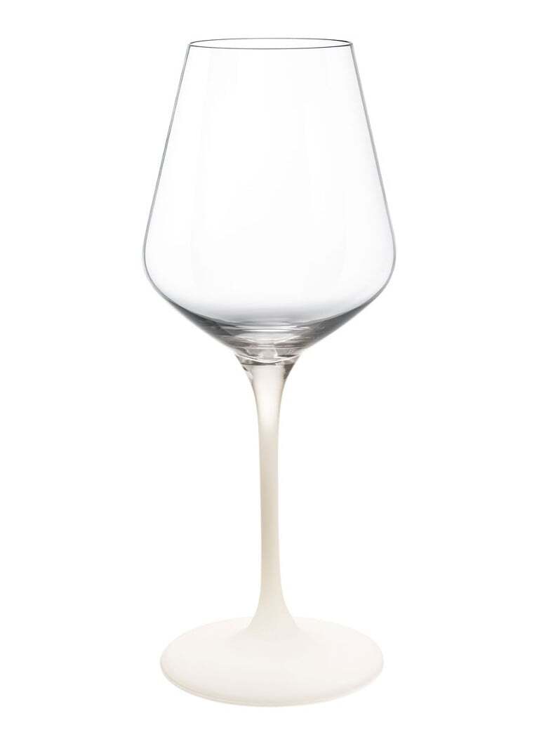 Villeroy & Boch Villeroy & Boch Manufacture Rock blanc witte wijnglas set van 4