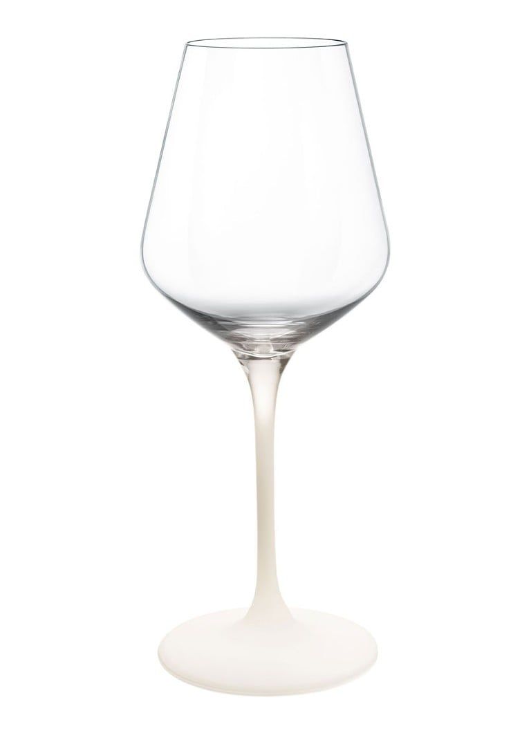 Villeroy & Boch Manufacture Rock Blanc - Witte Wijnglas - Set van 4