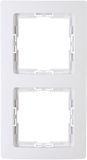 Kopp 308502004 Afdekking Frame 2-voudig HK05 Arctisch-wit