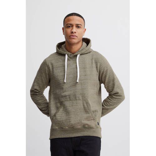 Blend Heathered Hoodie - Forest Night Green