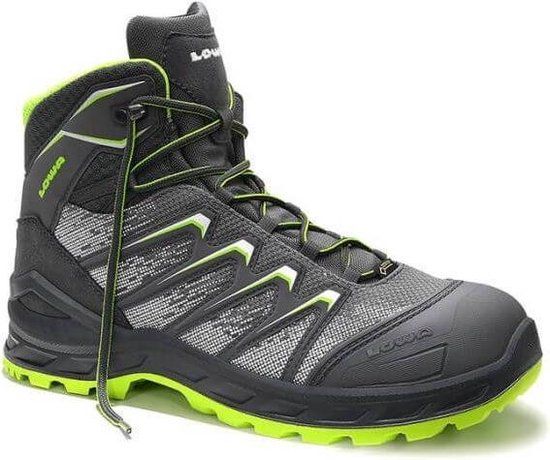 Lowa Larrox Work GTX Mid S3 Grey Unisex Nubuck Safety Shoes Size 43