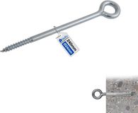 GeZu Impex Oogschroeven 190 mm | Verzinkt Ringschroef & Schroefoog Lang voor Bevestiging en Ophanging