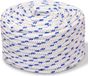 vidaXL Boot touw 8 mm 100 m polypropyleen wit