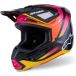 Alpinestars S-M7 Rise Zwart Roze Crosshelm - Helm