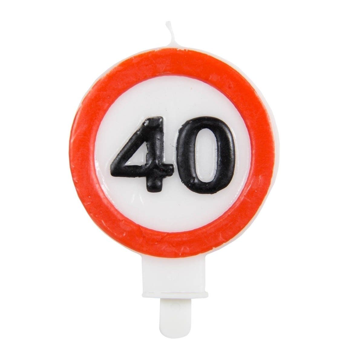Folat Candles Traffic Sign 40