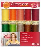 Gutermann Naaigaren-set 10 stuks 100m Polyester Multikleur