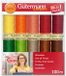 Gutermann Naaigaren-set 10 stuks 100m Polyester Multikleur