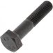 Th M10x90 Pas 125 Acier 8.8 Noir Pf Din 960