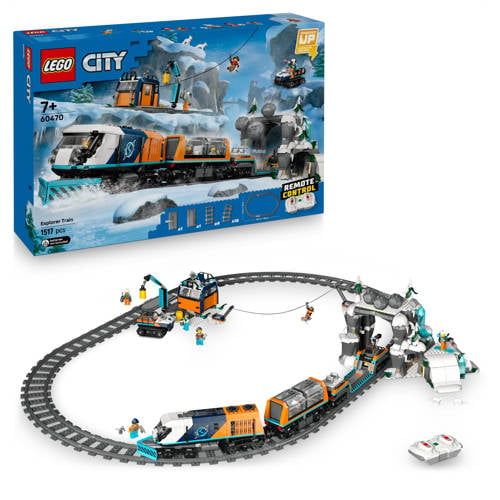LEGO City Onderzoekstrein op de Noordpool Voertuig Speelgoed - 60470