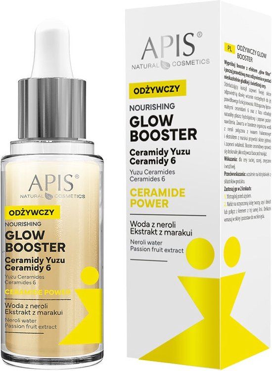 APIS NATURAL COSMETICS Ceramide Power voedende glow booster 30ml