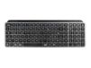 Mars Gaming MK-SILENKEYS, compact draadloos toetsenbord, volledig formaat, laag profiel, stille schaarschakelaar, Copilot AI-knop, Bluetooth 5.1 Dual + 2,4 GPRO, 200 uur batterij, PC/Mac, Frans, zwart