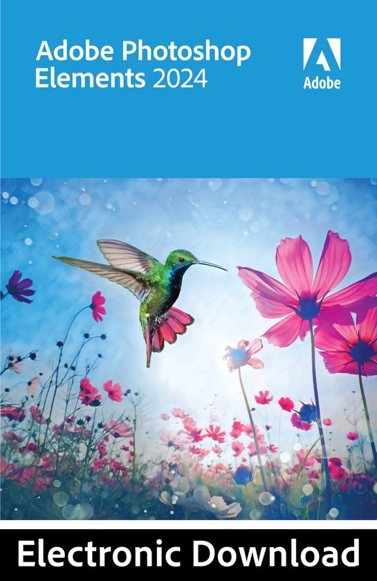 Adobe Photoshop Elements 2024 - Engels/Frans/Duits/Japans - Mac Download