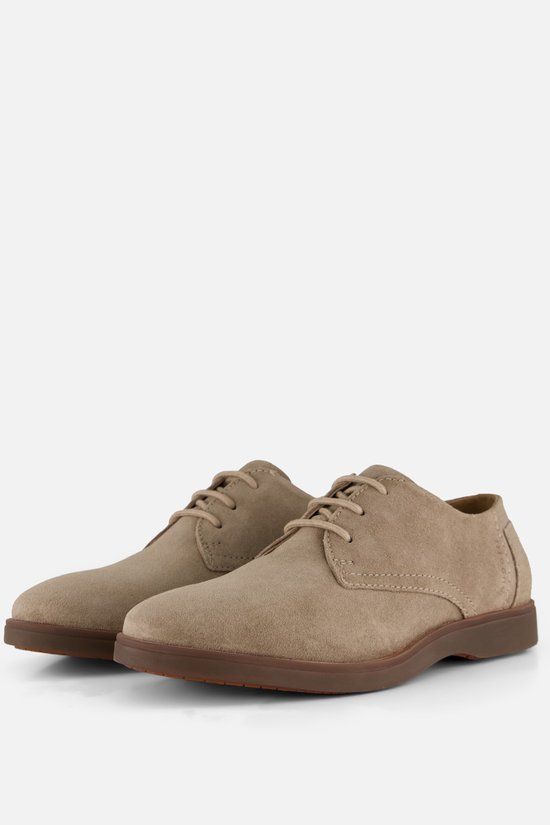 Bugatti Lewis Veterschoenen beige Suede - Maat 46