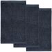 MÖVE Gastendoek set Superwuschel 3x 30x50 cm 100% katoen dark grey