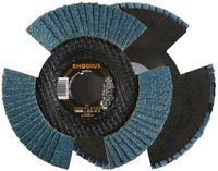 Rhodius Valkenpower Lamellenschijf V conisch vision pro 125 x 22,23mm K40