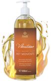 Vibratissimo 'Hot Moments': verwarmende, verzachtende massageolie, liefdesolie, erotische liefdesolie, 1000 ml
