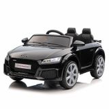 Audi TT RS électrique pour enfants, voiture pour enfants, 2x6V4AH, MP3, indicateur de puissance, noir