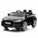 Audi TT RS électrique pour enfants, voiture pour enfants, 2x6V4AH, MP3, indicateur de puissance, noir