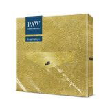 PAW Servetten 33 x 33 cm, 20 stuks - Inspiratie Goud